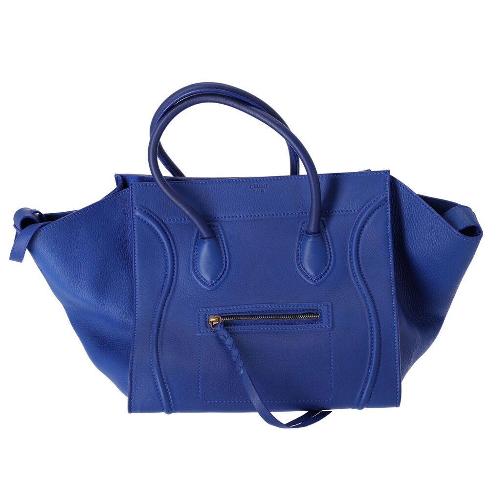 Celine Blue Tote Bag